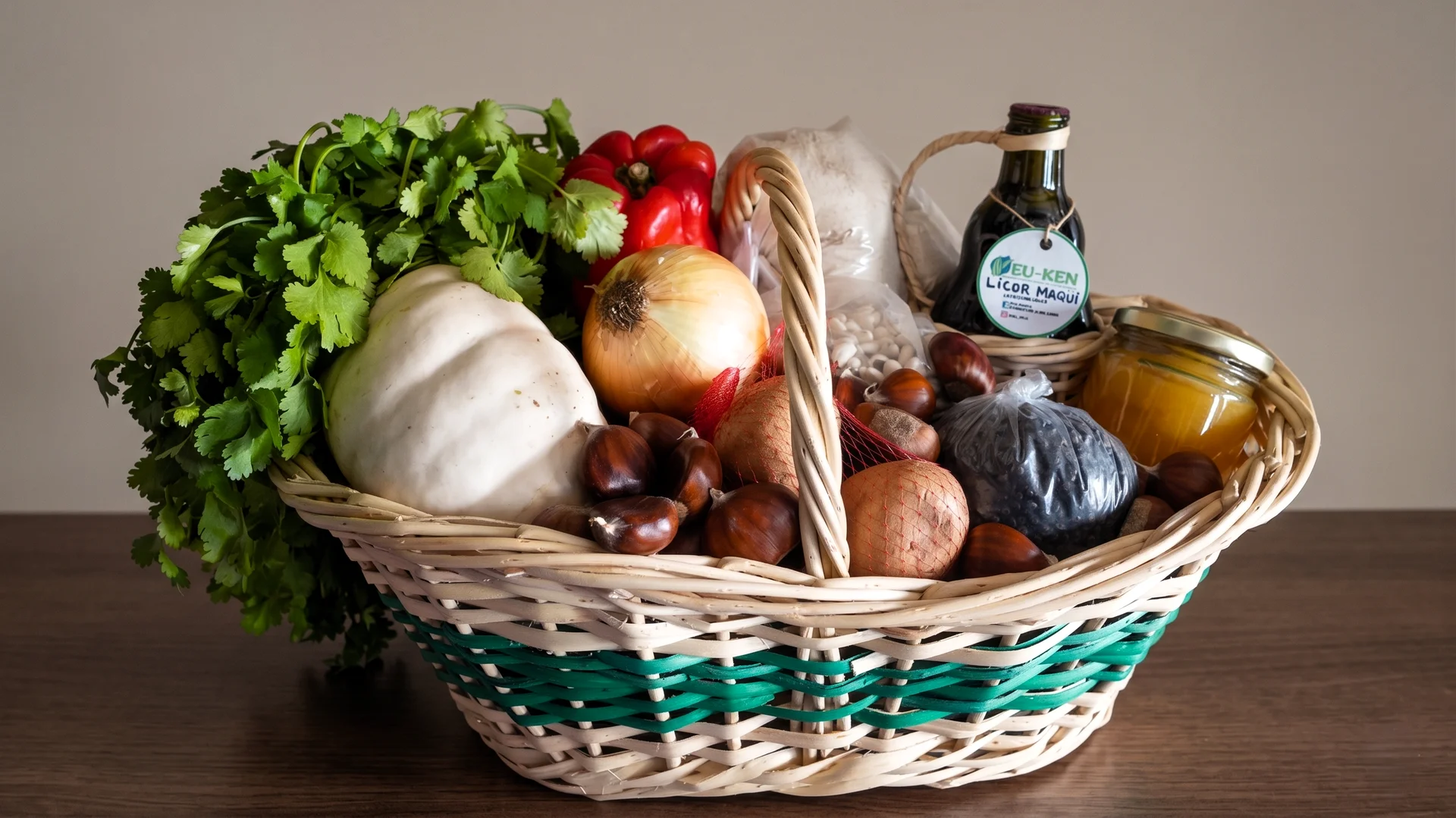 Canasta de cocina chilena — sorteo 1